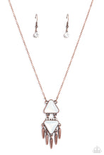 Load image into Gallery viewer, Under the FRINGE - Copper Necklace