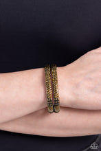 Load image into Gallery viewer, STACKED Up - Brass Bracelet