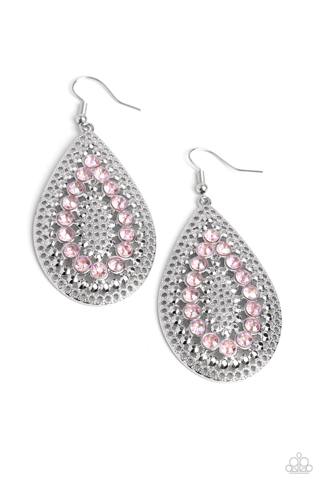 Spirited Socialite - Pink Earrings