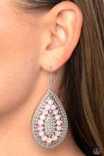 Load image into Gallery viewer, Spirited Socialite - Pink Earrings