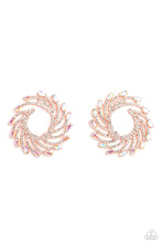 Load image into Gallery viewer, Firework Fanfare - Copper Post Earrings