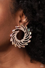 Load image into Gallery viewer, Firework Fanfare - Copper Post Earrings