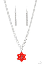 Load image into Gallery viewer, Dazzling Dahlia - Red Necklace