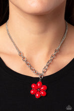 Load image into Gallery viewer, Dazzling Dahlia - Red Necklace