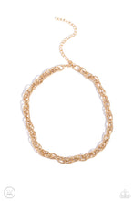 Load image into Gallery viewer, If I Only Had a CHAIN - Gold Choker Necklace