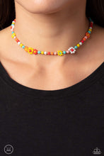 Load image into Gallery viewer, Flower Child Flair - Multicolor Choker Necklace