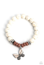 Load image into Gallery viewer, Bold Butterfly - White Bracelet