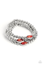 Load image into Gallery viewer, Twinkling Team - Red Set of Bracelets