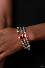 Load image into Gallery viewer, Twinkling Team - Red Set of Bracelets