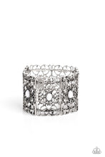 Load image into Gallery viewer, Fairest Filigree - White Stretchy Bracelet