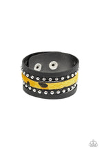 Load image into Gallery viewer, Born To Be WILDCAT - Yellow Bracelet