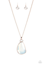 Load image into Gallery viewer, Geometric Glow - Rose Gold Necklace