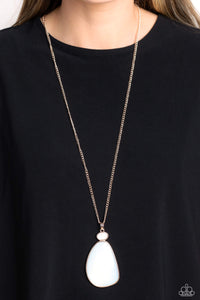 Geometric Glow - Rose Gold Necklace