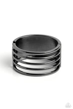 Load image into Gallery viewer, Wayward Warrior - Black Gunmetal Bracelet