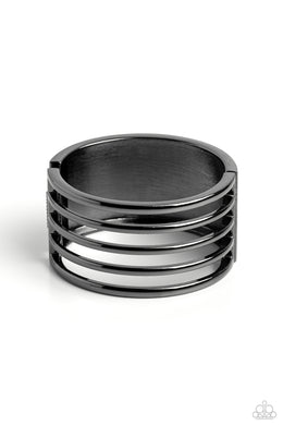 Wayward Warrior - Black Gunmetal Bracelet