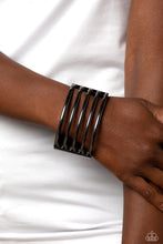 Load image into Gallery viewer, Wayward Warrior - Black Gunmetal Bracelet