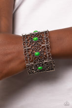 Load image into Gallery viewer, Fairest Filigree - Green Bracelet