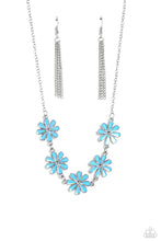 Load image into Gallery viewer, Flora Fantasy - Blue Necklace