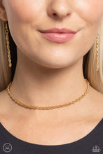 Load image into Gallery viewer, Glimmer of ROPE - Gold Choker Necklace