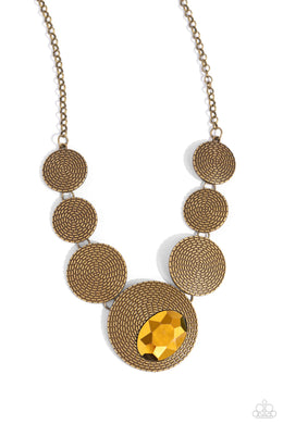 EDGY or Not - Brass Necklace