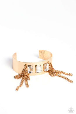 CHAIN Showers - Gold Cuff Bracelet