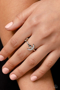 Astral Allure - Silver Dainty Ring