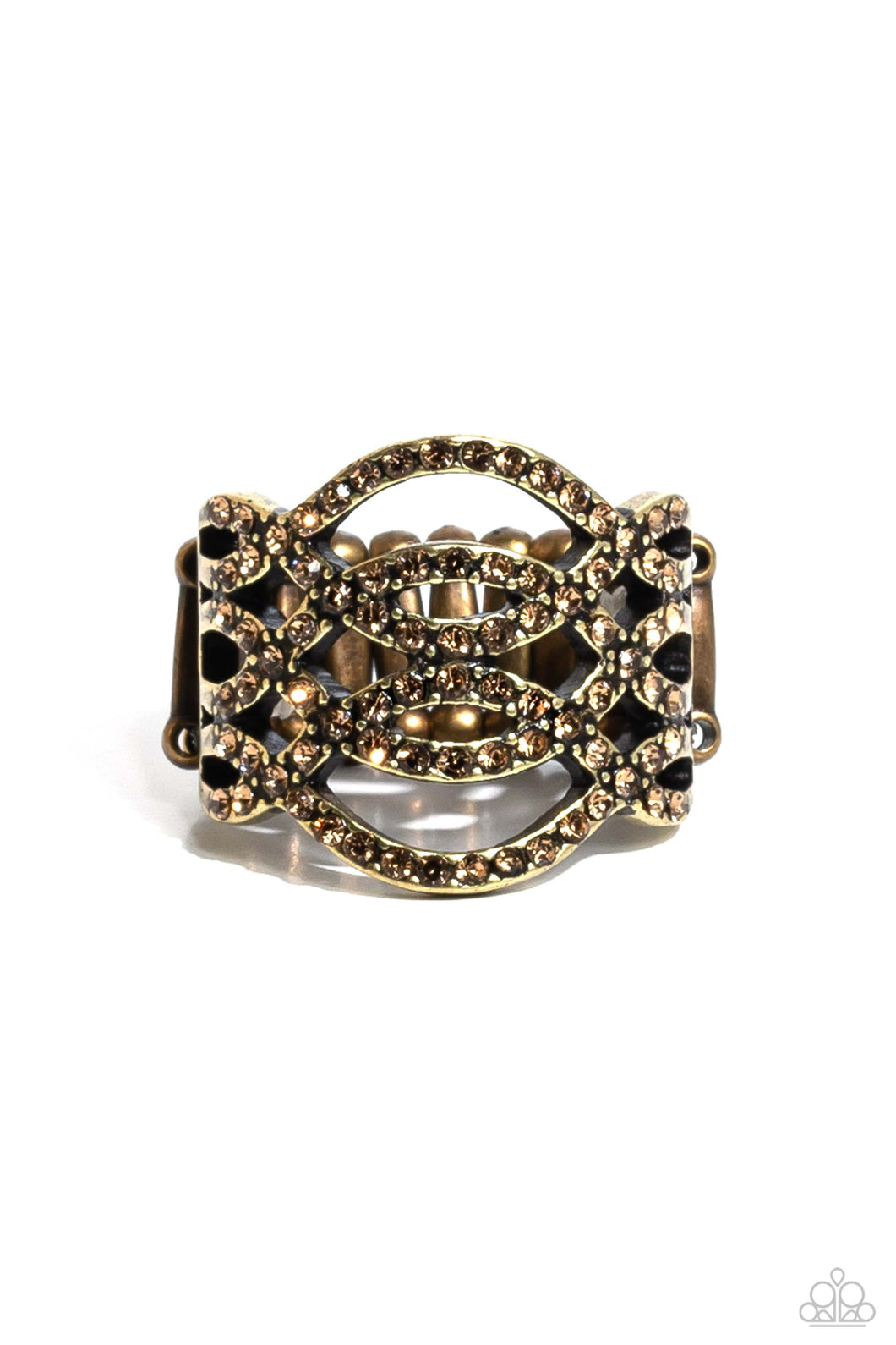 Interlocked Impression - Brass Ring