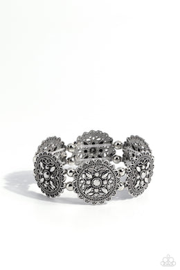 Leave of Lace - Silver Bracelet