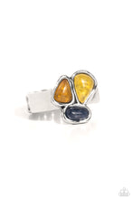 Load image into Gallery viewer, Geometry Test - Yellow Dainty Ring