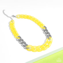 Load image into Gallery viewer, Curb Your Enthusiasm - Yellow Necklace