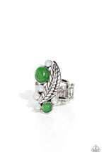 Load image into Gallery viewer, Off To FEATHER-land - Green Ring