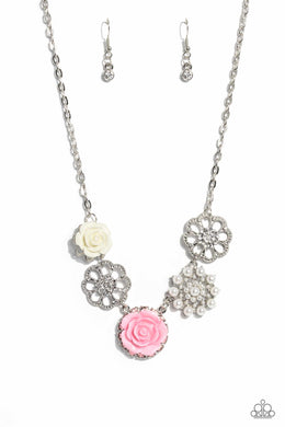 Tea Party Favors - Pink Necklace