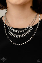 Load image into Gallery viewer, Dripping in Stardust - White Necklace