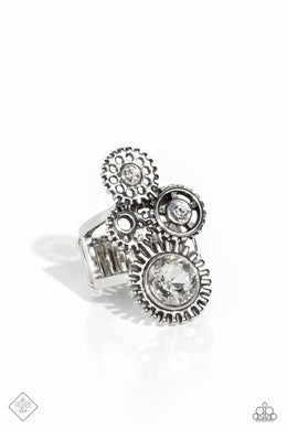 Blowing Off STEAMPUNK - White Ring
