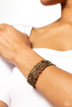 Load image into Gallery viewer, Whose VINE Is It Anyway? - Brass Bracelet