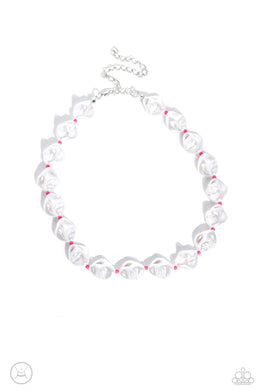SHORE Enough - Pink Choker Necklace