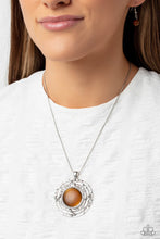 Load image into Gallery viewer, Maze STUNNER - Brown Necklace