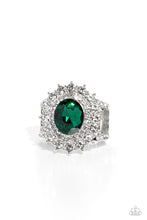 Load image into Gallery viewer, Layered Luminescence - Green Ring