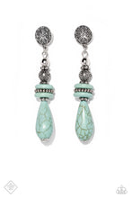 Load image into Gallery viewer, Desert Fever - Blue Post Earrings
