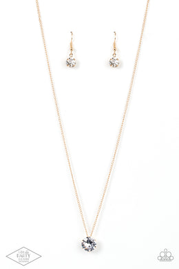 What A Gem - Gold Necklace