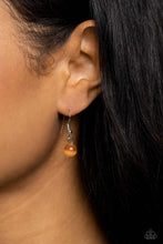 Load image into Gallery viewer, Framed in France - Orange Necklace