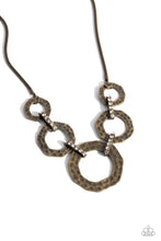 Load image into Gallery viewer, Rounded Redux - Brass Necklace