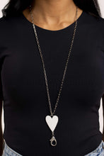 Load image into Gallery viewer, Subtle Soulmate - White Lanyard