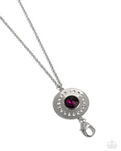 Load image into Gallery viewer, Rounded Reign - Pink Lanyard