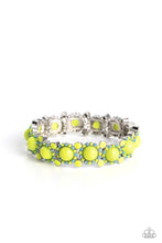 Load image into Gallery viewer, Pop Art Party - Green Bracelet