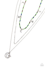 Load image into Gallery viewer, Constant as the Stars - Green Necklace