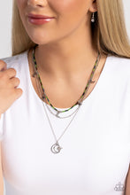 Load image into Gallery viewer, Constant as the Stars - Green Necklace