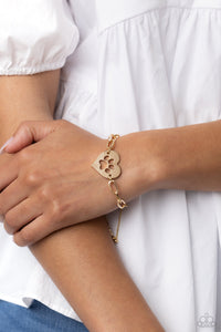 PAW-sitively Perfect - Gold Bracelet