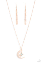 Load image into Gallery viewer, Stellar Sway - Rose Gold Necklace