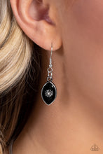 Load image into Gallery viewer, Pressed Flowers - Black Necklace